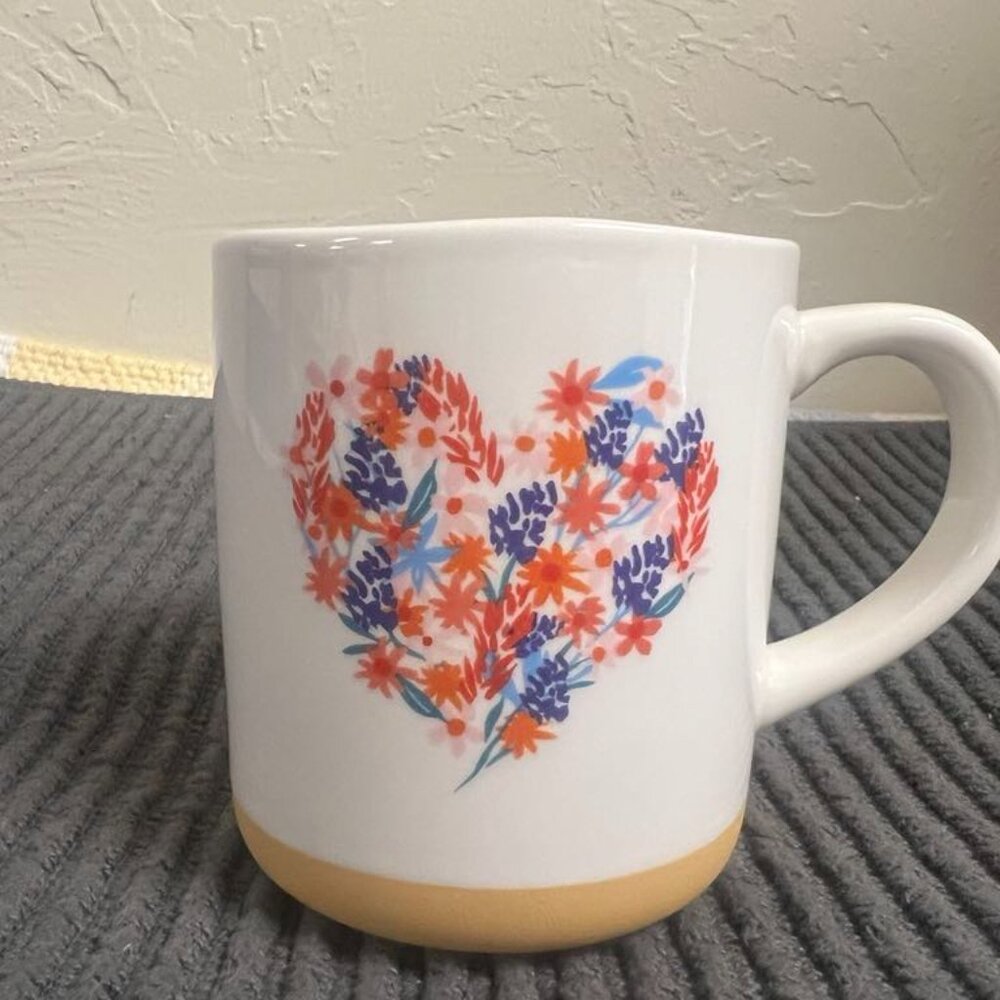Brand New 16oz Stoneware Midwest Nice Mug White - Opalhouse. - Picture 2 of 5